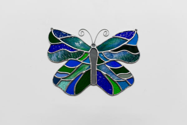 Blue Green Butterfly, 2024